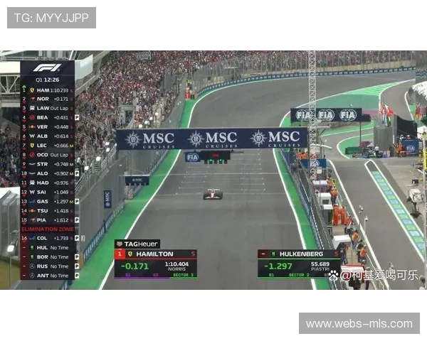 巴西站排位赛诺里斯杆位，梅赛德斯小将安东内利头排发车创个人最佳
